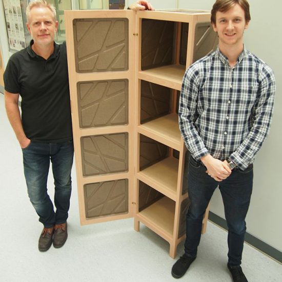 Biotex Flax/PLA Materials Used in 100% Biodegradable Furniture